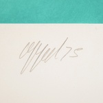 Karel Appel NIGHT FACES ON BROADWAY Etching / Carborundum